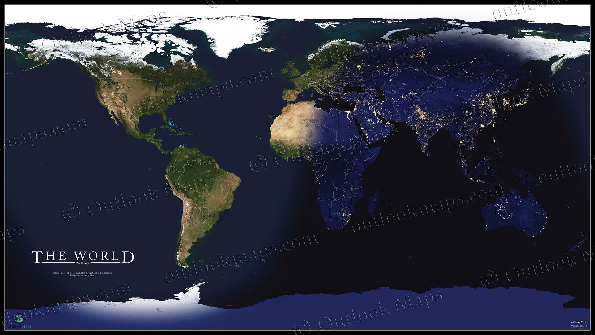 daytime view of earth nasa